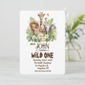 野生の誕生日 招待状 (スタンド正面)