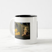 「野生の貨物」鼻の芸術 ツートーンマグカップ (正面左)