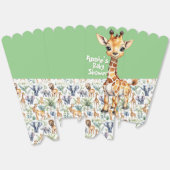 野生の赤ちゃんシャワーポップコーン フェイバーボックス (見開き)