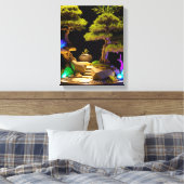 野生の蹴森 キャンバスプリント (インサイチュ (寝室))