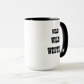野生の野生のWestie マグカップ (正面右)