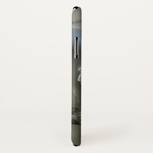 野生の鉄格子付きフクロウの写真 Case-Mate iPhoneケース (裏面/右)