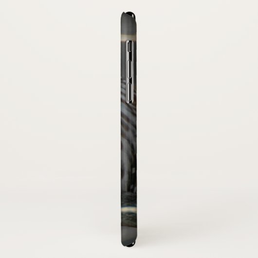 野生の鉄格子付きフクロウの写真 Case-Mate iPhoneケース (裏面/左)