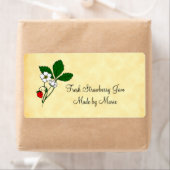 野生の開花イチゴカスタムの出荷ラベル ラベル (インサイチュ)