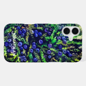 野生の青いクローベリー iPhoneケース (裏面横)