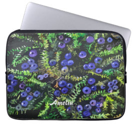 野生の青い果実 ラップトップスリーブ