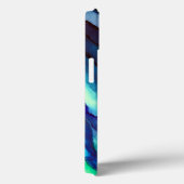 野生の青い海洋景観アルコールインク Case-Mate iPhoneケース (裏面 / 右)