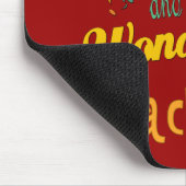 野生の風変りで、すばらしい先生 マウスパッド (コーナー)