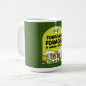 野生の食べ物のマグを飼育する コーヒーマグカップ (正面左)