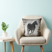 野生の馬のギャロッピング クッション (椅子)