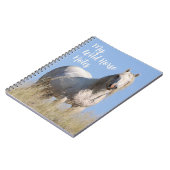 野生の馬のノート ノートブック (左側)