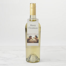 野生の馬のペア ボトルネックタグ