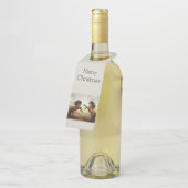 野生の馬のペア ボトルネックタグ (アングル)