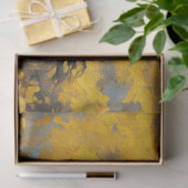 野生の馬のマスタングのデカ素朴ップ 薄葉紙 (ギフト)