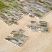 野生の馬の停止 ジグソーパズル (側面)