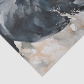 野生の馬の水の色の切り離し 薄葉紙 (詳細)