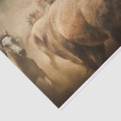 野生の馬の群れデコペティッシュペーパー 薄葉紙 (詳細)