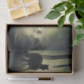 野生の馬の群れ 薄葉紙 (ギフト)