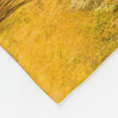 野生の馬の聖域。 フリースブランケット (角)