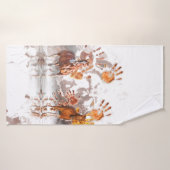 野生の馬の野生の手 バスタオル (バスタオル)