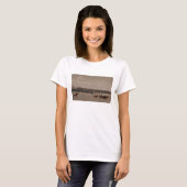 野生の馬のTシャツ Tシャツ (正面フル)
