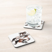 野生の馬コルクコースター コースター (右側)