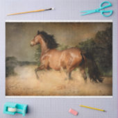 野生の馬ティッシュペーパー 薄葉紙 (クラフト)