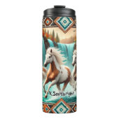 野生の馬走の滝を介して タンブラー (正面)