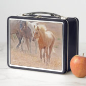 野生の馬頭弁当箱 メタルランチボックス (インサイチュ)