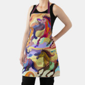 野生の馬 エプロン (インサイチュ)