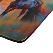 野生の馬 カッティングボード (角)