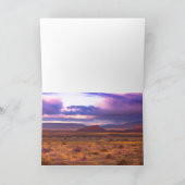 野生の馬 カード (内部)