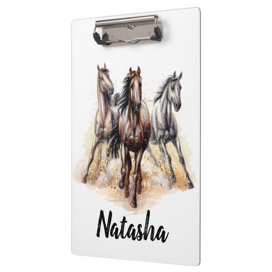 野生の馬 クリップボード (左)
