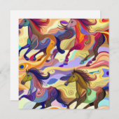 野生の馬 シーズンカード (正面/裏面)