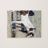 野生の馬 ジグソーパズル (横)