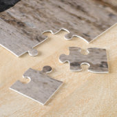 野生の馬 ジグソーパズル (側面)