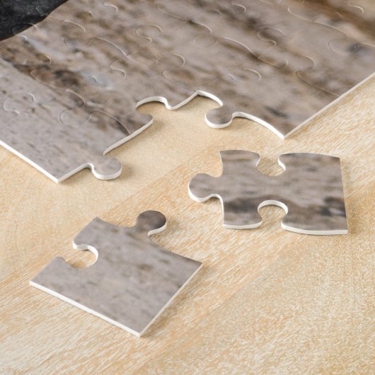 野生の馬 ジグソーパズル (側面)