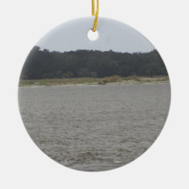 野生の馬 セラミックオーナメント