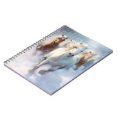 野生の馬 ノートブック (左側)