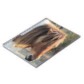 野生の馬 ノートブック (左側)