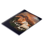 野生の馬 ノートブック (左側)