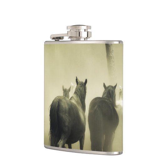 野生の馬 フラスク (左)