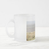 野生の馬 フロストグラスマグカップ (左)