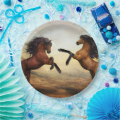 野生の馬 ペーパープレート (パーティー)