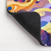 野生の馬 マウスパッド (コーナー)