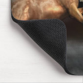 野生の馬 マウスパッド (コーナー)