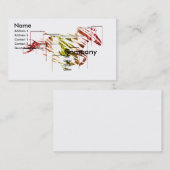 野生の馬 名刺 (正面/裏面)