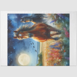 野生の馬 薄葉紙