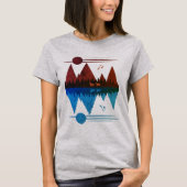 野生の馬#5 Tシャツ (正面)