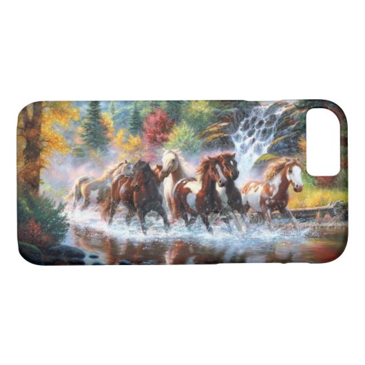 野生の馬 Case-Mate iPhoneケース (裏面(横))